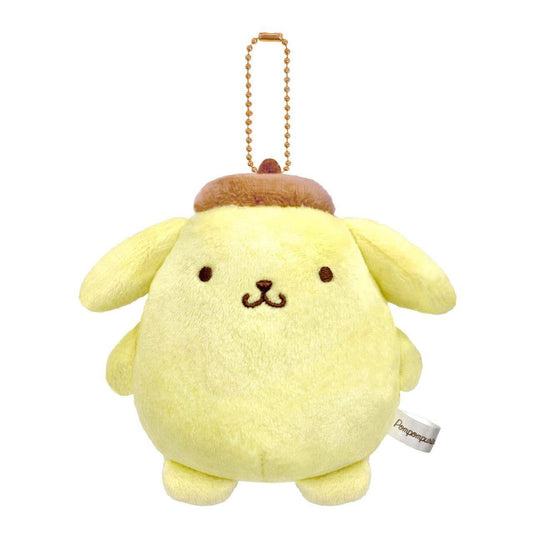 SANRIO | Pompompurin Pom Pom Purin Plush Mascot Holder Plush Keychain Bag Charm H12 x W8 x D5cm