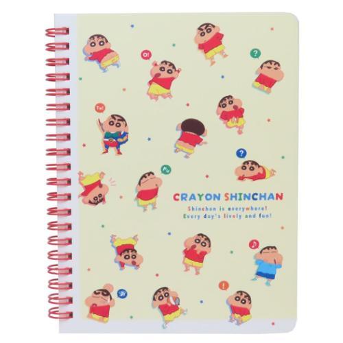 Crayon Shin-chan | B6 Ring Notebook 182×136×8mm