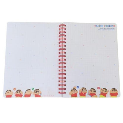 Crayon Shin-chan | B6 Ring Notebook 182×136×8mm