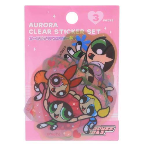 The Powerpuff Girls | Aurora Clear Sticker Set 68x60mm (A)