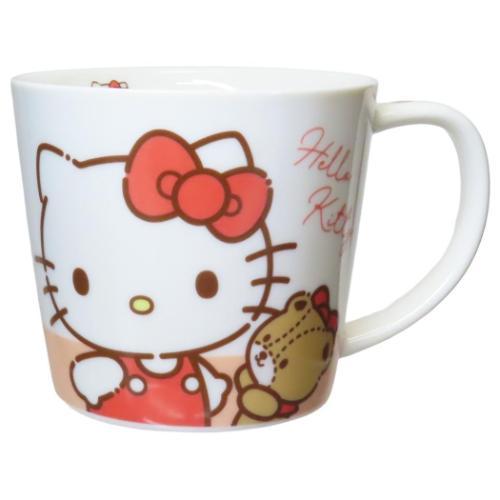 SANRIO | Hello Kitty & Tiny Chum Ceramic Mug Cup can be used in the microwave and dishwasher 80×Φ88mm (Milk Balloon)