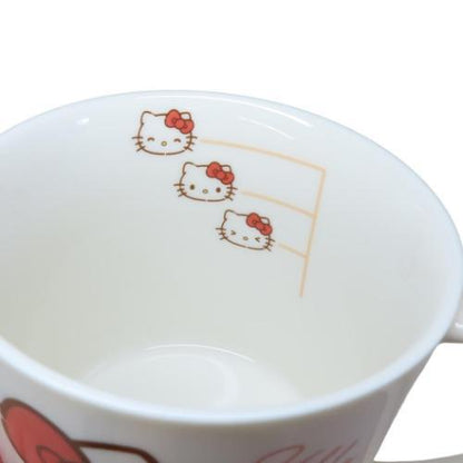 SANRIO | Hello Kitty & Tiny Chum Ceramic Mug Cup can be used in the microwave and dishwasher 80×Φ88mm (Milk Balloon)