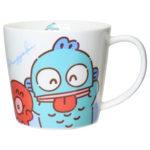 SANRIO | Hangyodon Ceramic Mug Cup can be used in the microwave and dishwasher 80×Φ88mm (Milk Balloon)