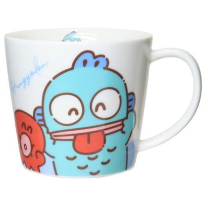 SANRIO | Hangyodon Ceramic Mug Cup can be used in the microwave and dishwasher 80×Φ88mm (Milk Balloon)