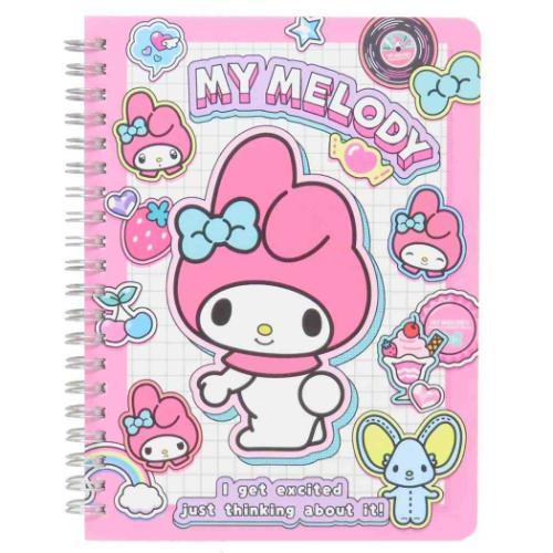 SANRIO | My Melody B6 Ring Notebook 182×136×8mm