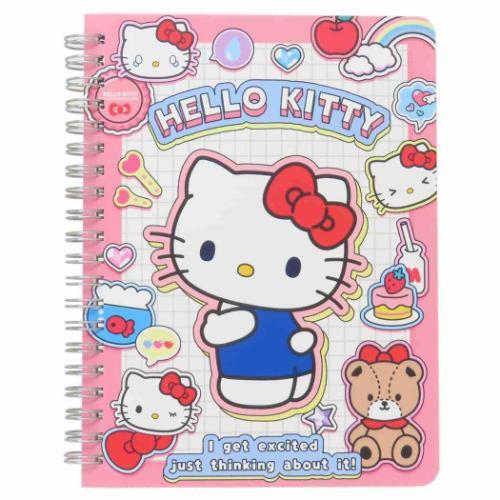 SANRIO | Hello Kitty B6 Ring Notebook 182×136×8mm