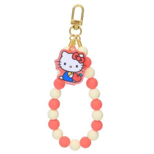 SANRIO | Rubber Beads Strap Phone Strap 10 x 85 x 237mm (Hello Kitty)