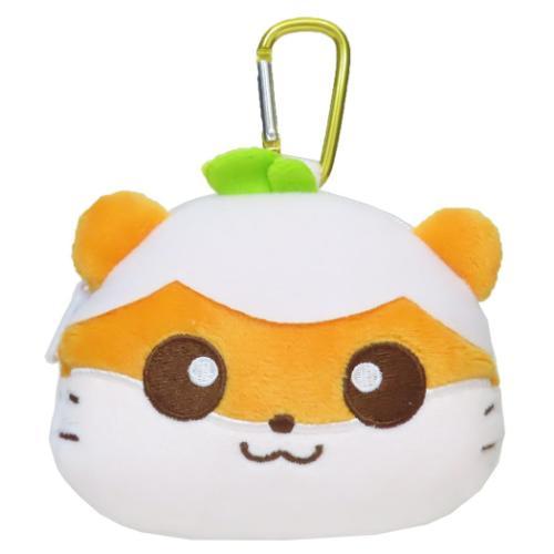 SANRIO | Corocorokuririn Plush Zipper Mascot Mini Pouch with Carabiner 200×110×50mm