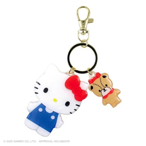 SANRIO | Hello Kitty Die-Cut Twin Key Holder Keychian 13x79x87mm