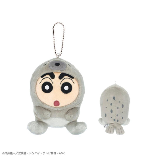 Crayon Shin-chan | Aquarium Seal Mascot Holder Bag Charm Keychain 112×115×75mm