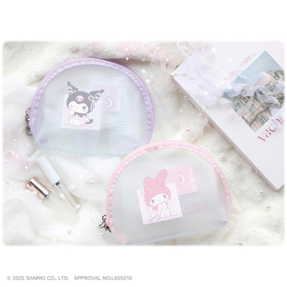 SANRIO | Hello Kitty Clear Mat Pouch H120×W160×D50mm (Ballet Core)