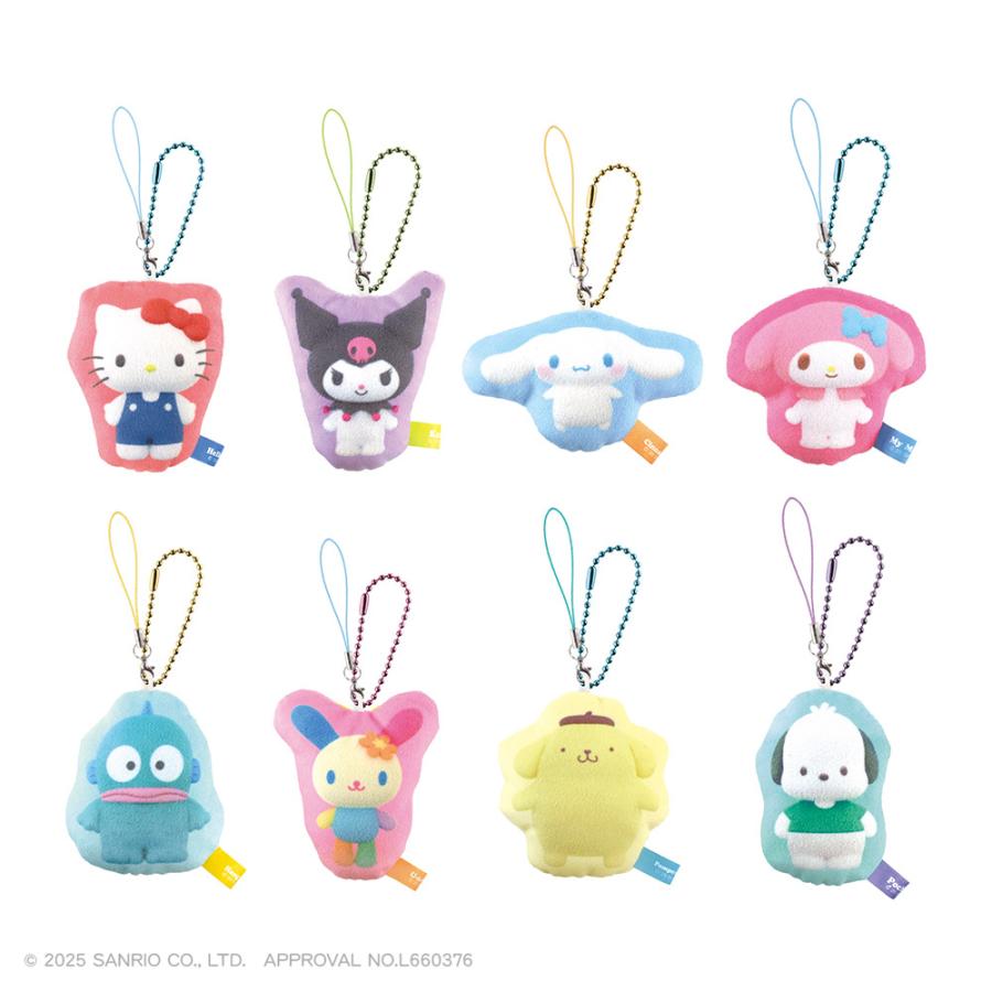 SANRIO | Secret Trading Cleaner Mascot Keychain Blind Box 85x90x20mm (Shipped Randomly)