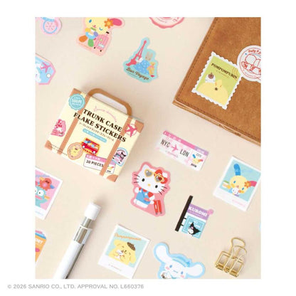 SANRIO | Secret Trunk Case Flake Stickers Blind Box