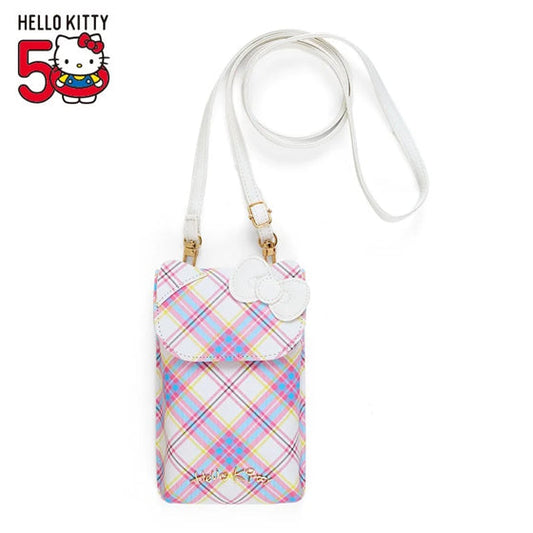 Sanrio | Hello Kitty Smartphone Shoulder Bag 12×4×18.5Cm (50 Anniversary) 日本三丽鸥