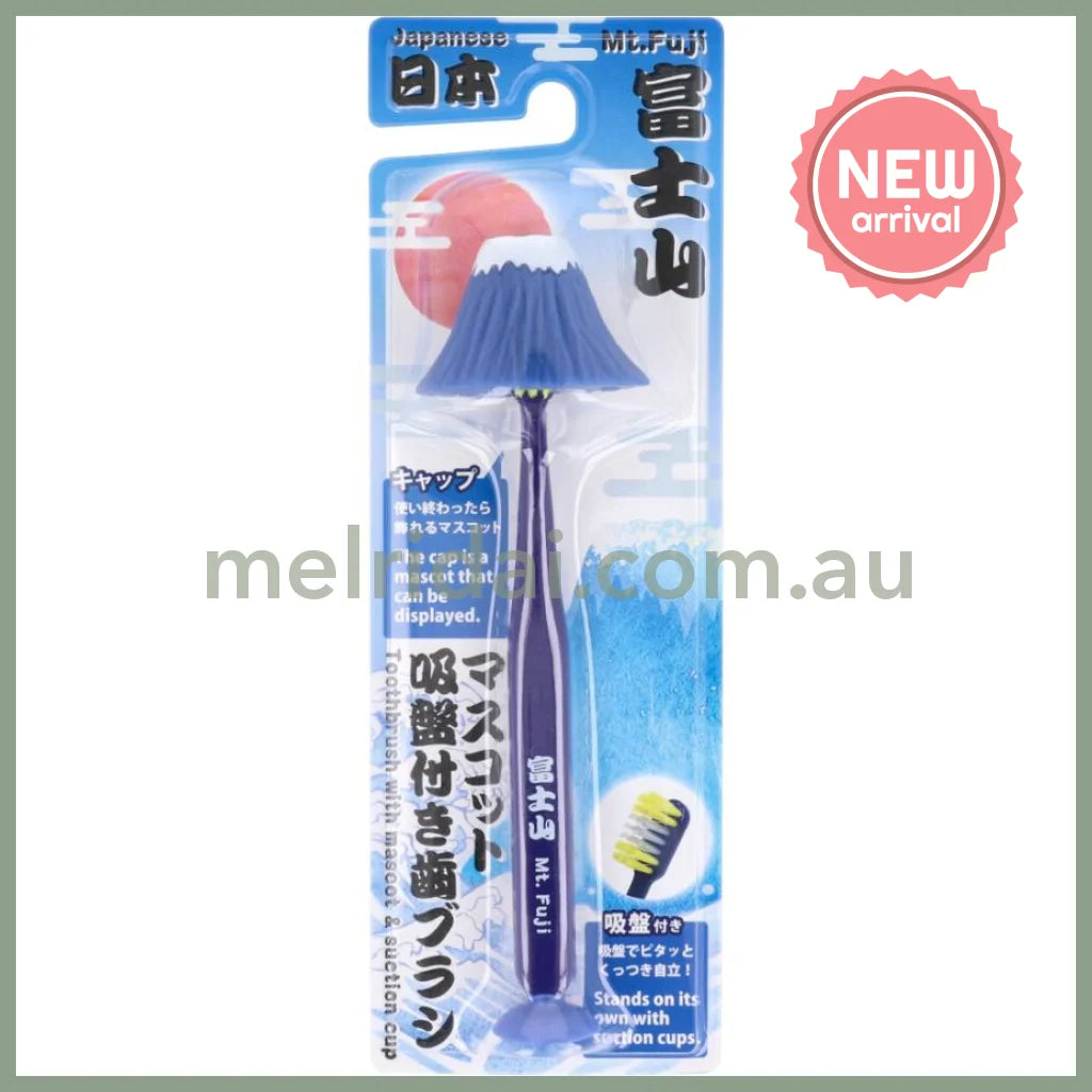U-Company | Mascot Suction Toothbrush with Cap 70×210×30mm (Mount Fuji)