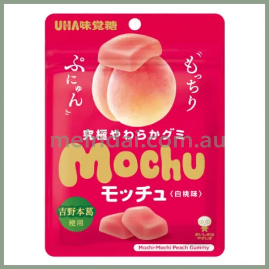 UHA | Motchu Soft Gummy White Peach Flavor 45g
