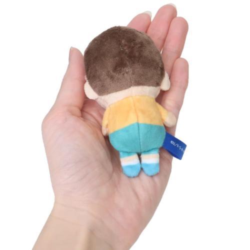 Crayon Shin-chan | Mini Plush Mascot Keychain 80x70x45mm (Bo-chan)