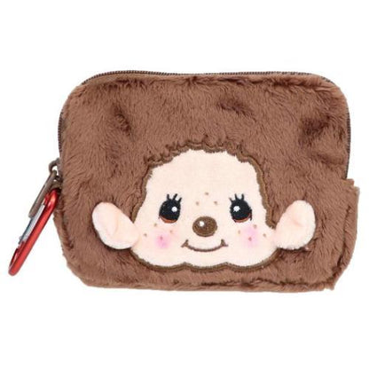Monchhichi | Plush Pass Case Card Holder Pouch 115×90×19mm (Monchhichi-kun)