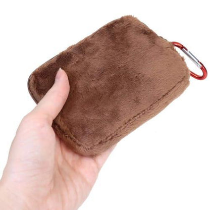 Monchhichi | Plush Pass Case Card Holder Pouch 115×90×19mm (Monchhichi-kun)