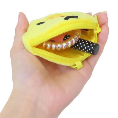 SAN-X | Rilakkuma Kiiroitori Face Mascot Mini Pouch with Carabiner 105×85×25mm