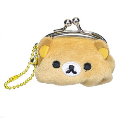 SAN-X | Rilakkuma Coin Purse Petite Clasp Keychain 65x55x45 mm
