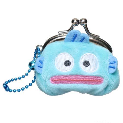 SANRIO | Hangyodon Coin Purse Petite Clasp Keychain 65x55x45mm