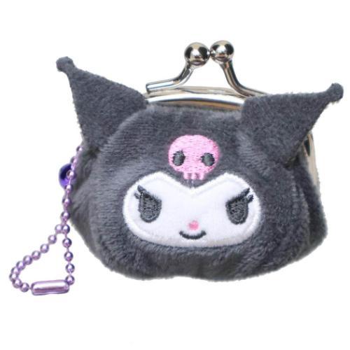SANRIO | Kuromi Coin Purse Petite Clasp Keychain 65x55x45mm