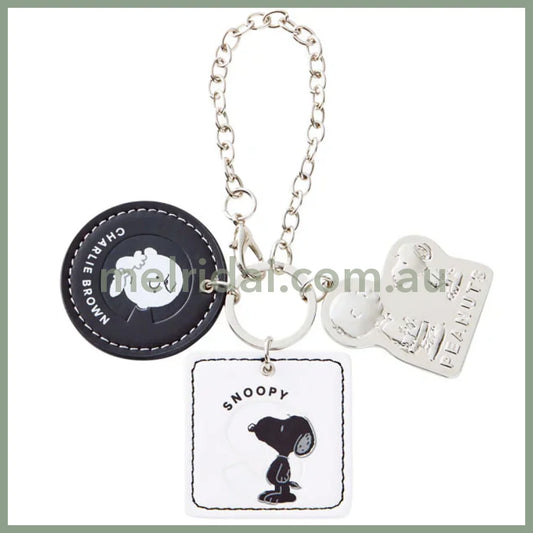 Usj｜Peanuts Snoopy Bag Charm Keychain 大阪环球影城 史努比 三连挂件/包挂/钥匙链