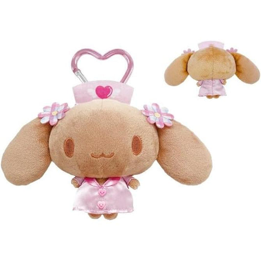SANRIO | Cinnamo Angels Mascot Holde Bag Charm Keychain 110x180x60mm (Mocha)