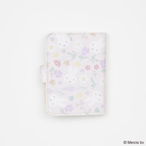 MIFFY | Card Case Card Pouch 80×105×10mm (Floral Pattern)
