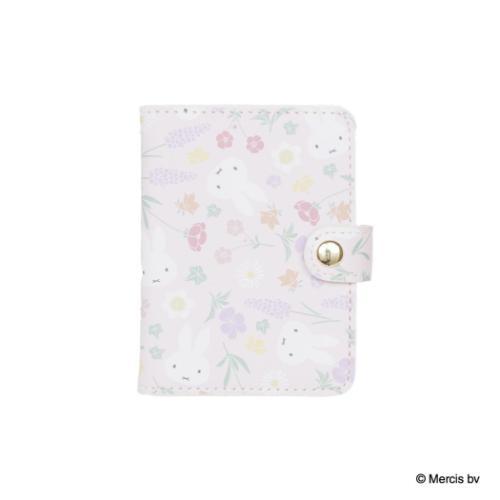 MIFFY | Card Case Card Pouch 80×105×10mm (Floral Pattern)