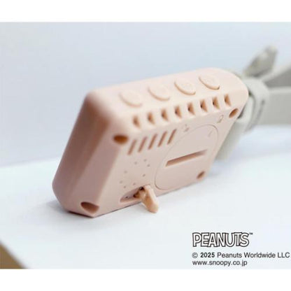 Digital Clock Temperature and Humidity Watch Beige