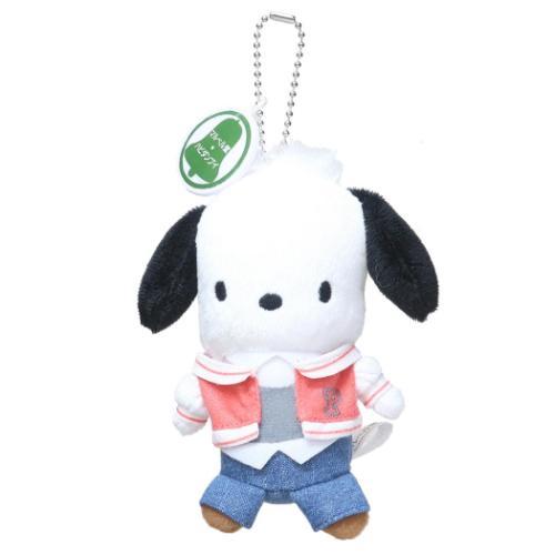 Sanrio | Pochacco Mascot Holder Keychain 80X120X80Mm (Retro)
