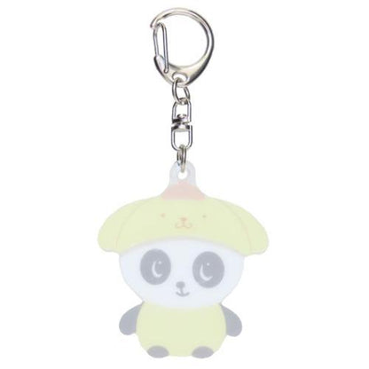 SANRIO x Marimo Craft Panshell | Pom Pom Purin Acrylic Keychain 57x155x7mm