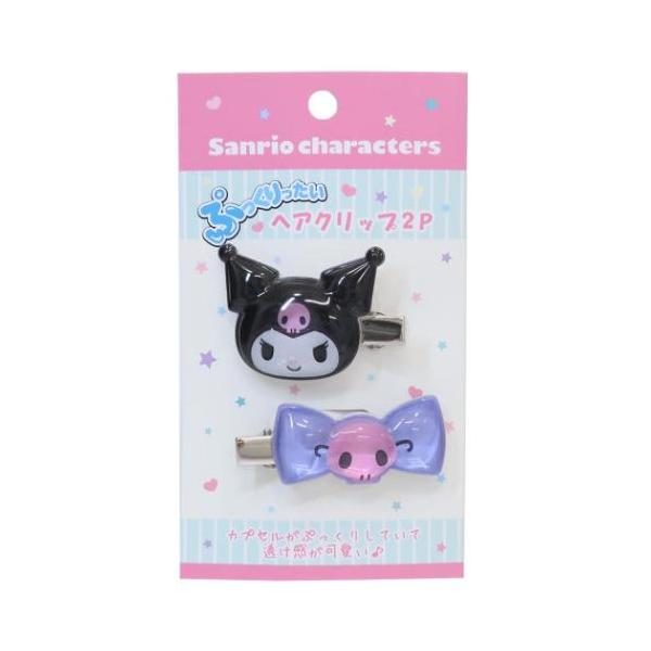 SANRIO | Kuromi Hair Accessory Puffy Hair Clip 47x32x9mm
