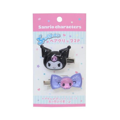 SANRIO | Kuromi Hair Accessory Puffy Hair Clip 47x32x9mm