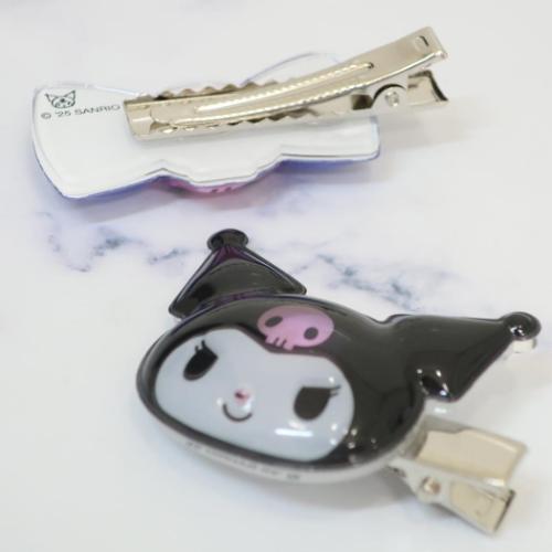 SANRIO | Kuromi Hair Accessory Puffy Hair Clip 47x32x9mm