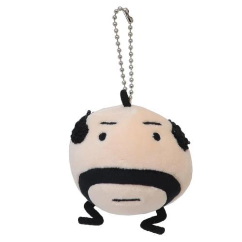 Tamagotchi | Mascot Holder Plush Keychain Ballchain Strap H100 x W90 x D50mm (Oyajitchi)