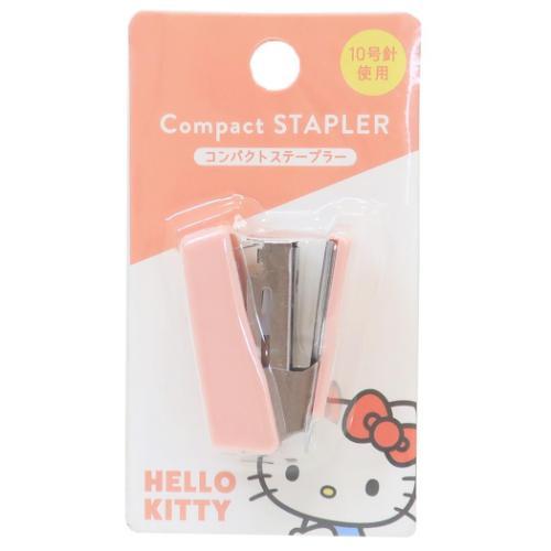 SANRIO | Kuromi Mini Compact Stapler 38×17×25mm (Light Pink Star)