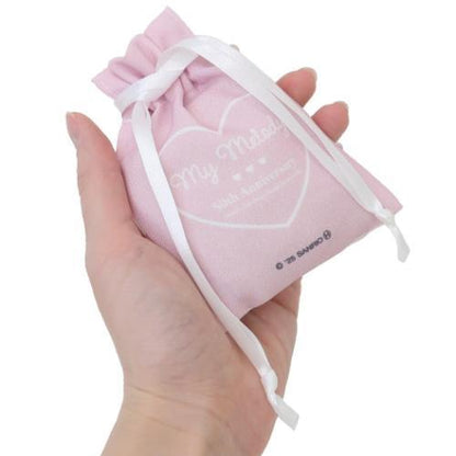【Made in Japan】SANRIO | Mini Drawstring Bag Pouch 90x120mm (My Melody 50th Anniversary)