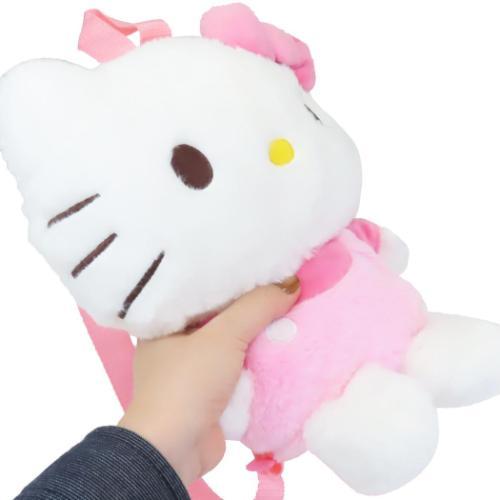 Sanrio | Howahowa Plush Backpack 32Cm×18Cm×28Cm (Hello Kitty)