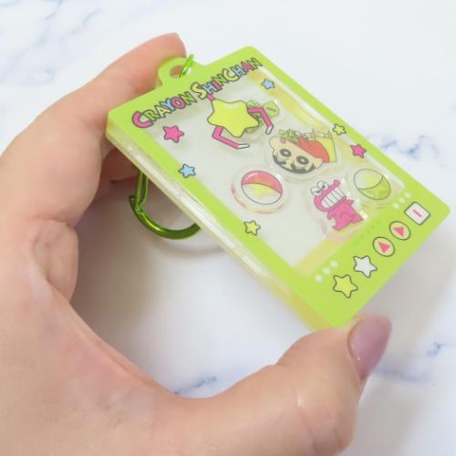 Crayon Shin-chan | Shaka Shaka Acrylic Keychain 55x84x7mm (Shinnosuke Nohara - Crane Game)