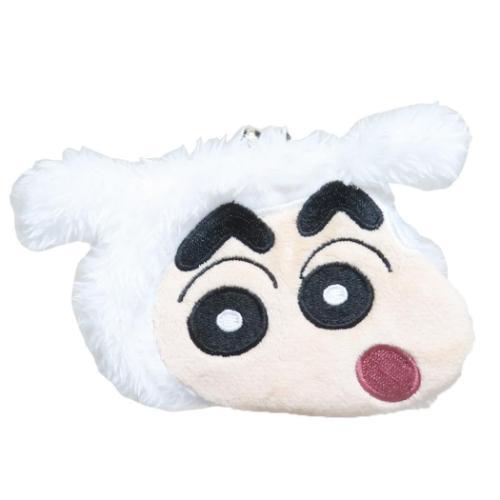 Crayon Shin-chan | Mascot Coin Case 110×100×15mm (Shiro)