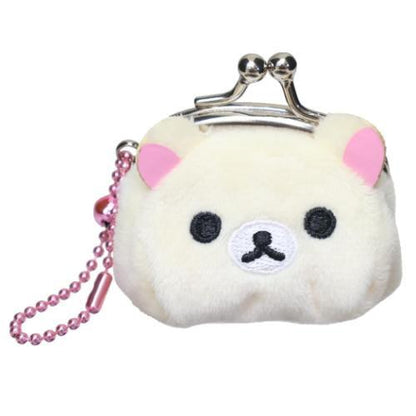 SAN-X | Rilakkuma Kiiroitori Coin Purse Petite Clasp Keychain 65x55x45 mm