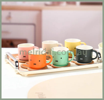 VIPO x Miffy | 70th Anniversary Ceramic Mug & Coaster Set Blind Box. (order six for complete box)