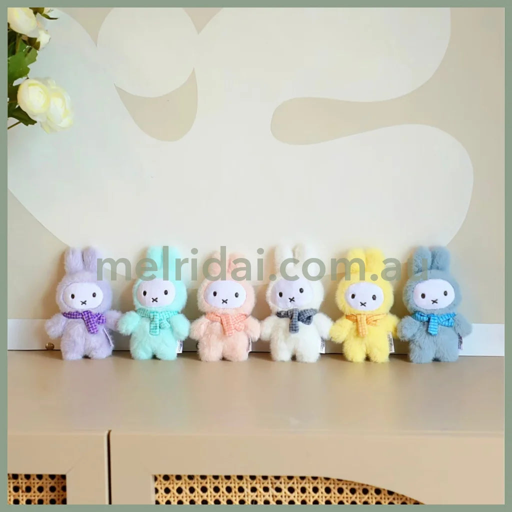 VIPO x Miffy | Macaron Standing Plush Keychain Blind Box 14cm Approx. Random (Order six to get a complete box)