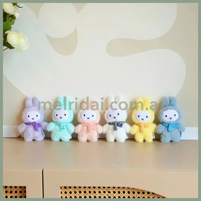 VIPO x Miffy | Macaron Standing Plush Keychain Blind Box 14cm Approx. Random (Order six to get a complete box)