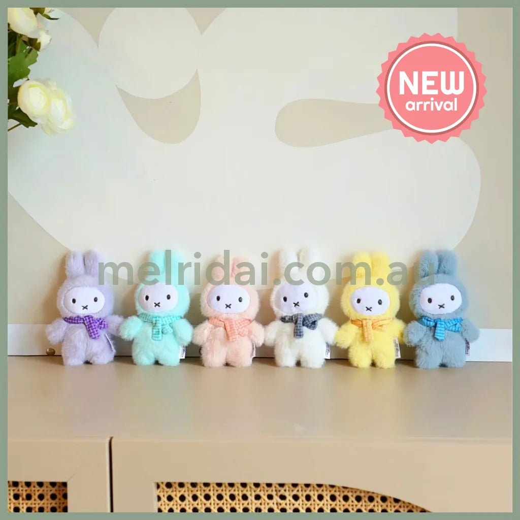 VIPO x Miffy | Macaron Standing Plush Keychain Blind Box 14cm Approx. Random (Order six to get a complete box)