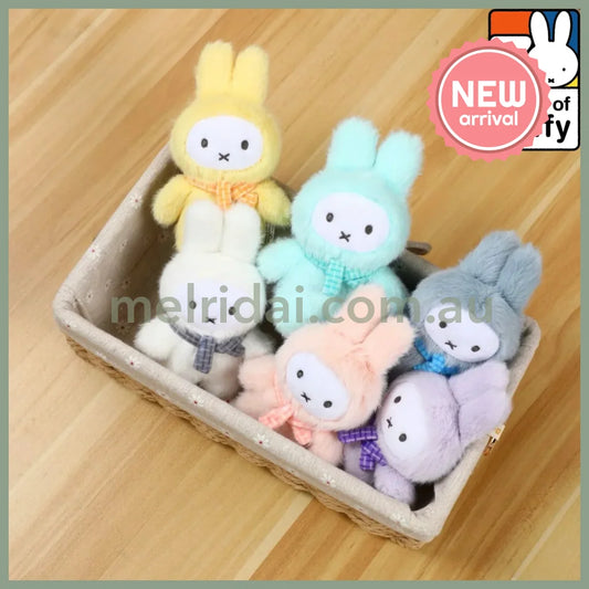 VIPO x Miffy | Macaron Standing Plush Keychain Blind Box 14cm Approx. Random (Order six to get a complete box)
