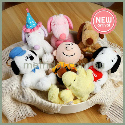 VIPO x Peanuts | Snoopy Cute Pals Series Plush Keychain Blind Box 100 x 100 x 150mm (order six for complete box)